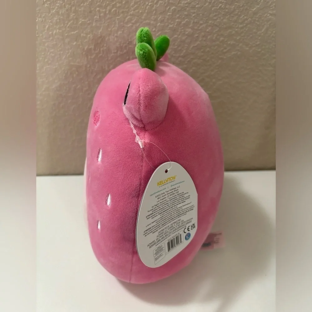 NWT Squishmallows Arabella Strawberry Frog 10”